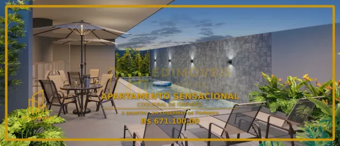 Apartamento contemporâneo em Coqueiral de Itaparica: conforto e praticidade à sua porta!