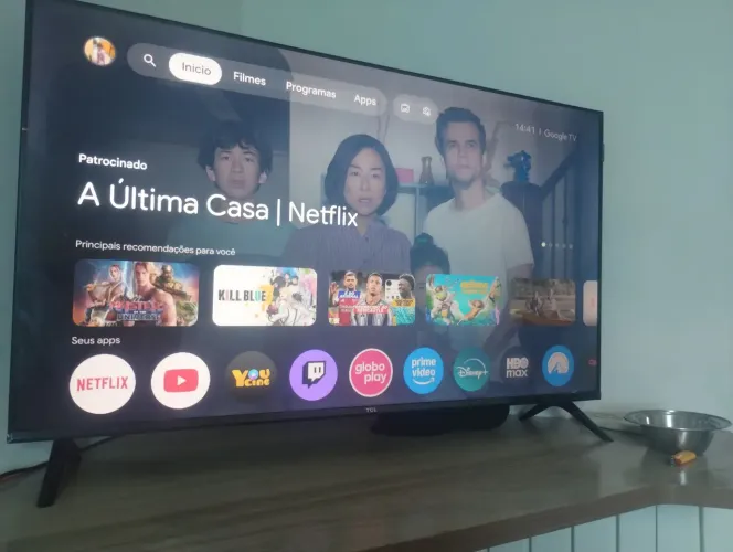 Tv TCL Smart 40 polegadas Qled