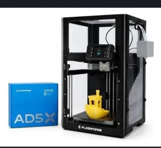 Impressora 3D Colorida AD5X kit fechamento completo