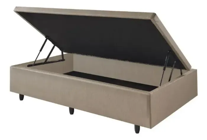BASE BOX BAÚ SOLTEIRO (88X188) NOVO