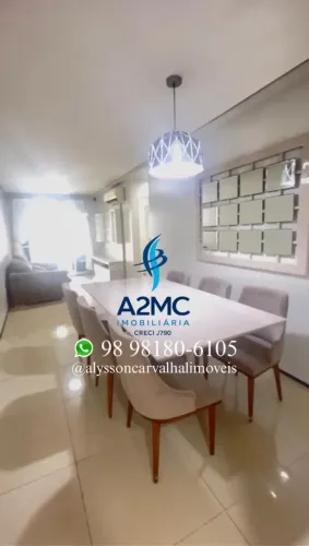 Alugo Apartamento Ed Turim 2 suítes 2 vagas semi mobiliado no Calhau