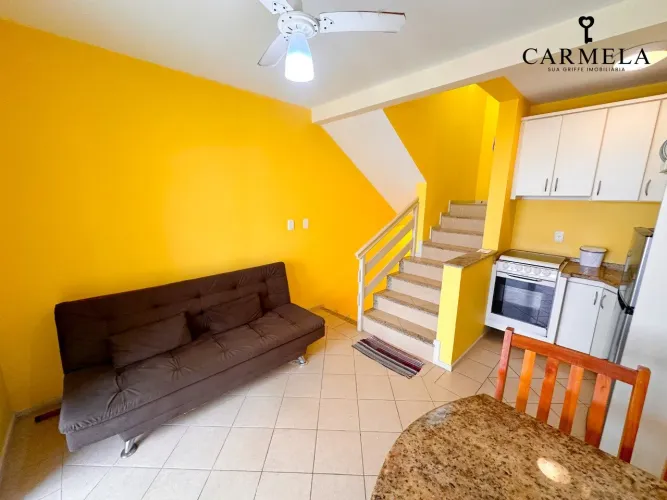Apartamento com 1 dormitório para alugar, 46 m² - Praia Brava - Florianópolis/SC