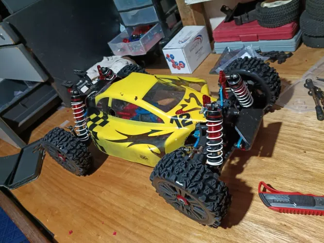 4 automodelo elétrico 1/8 buggy