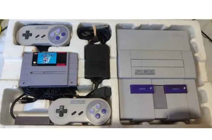 Super Nintendo 001 americano ( Raríssimo )