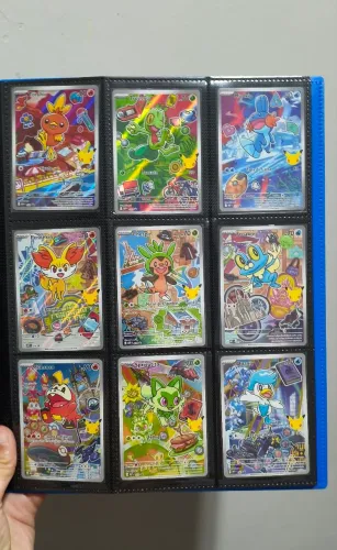 09 Cartas Pokémon - Parceiros iniciais (NM)