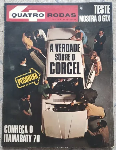 Revista Quatro Rodas - A Verdade Sobre o CORCEL 1969