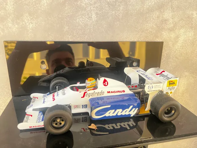 Senna Toleman GP de Mônaco escala 1/18