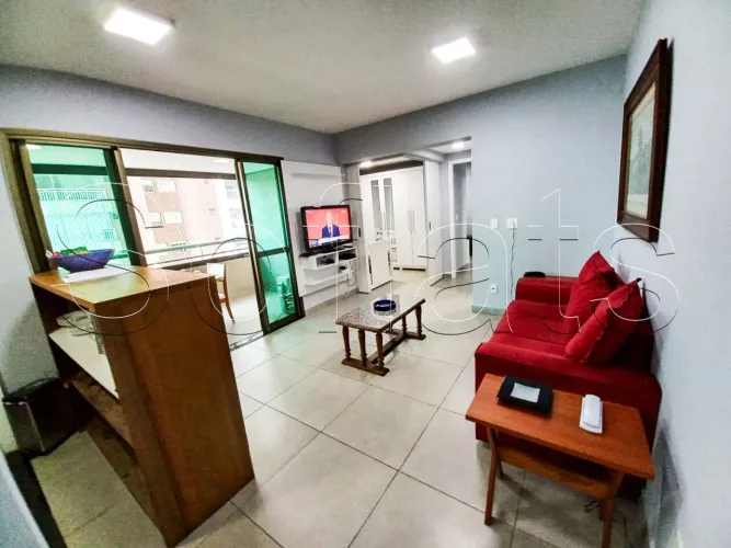 Maravilhoso flat para locação c/ 2 dorms e totalmente mobiliado próx a Av Jornalista Rober