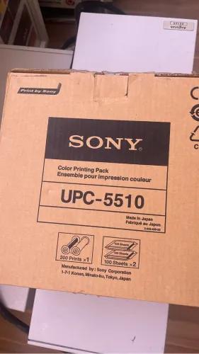 Vendo kit impressão colorida Sony UPC 5510