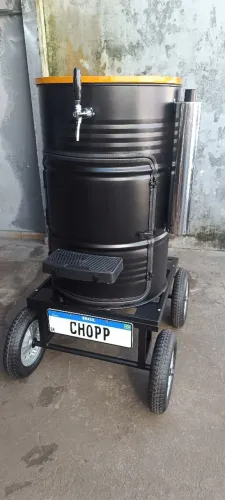 Carrinho de chopp industrial linha Premium