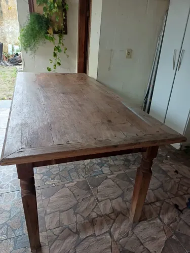 Mesa Jantar 8 Lugares Grande 190cm Madeira nobre