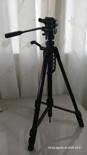 Tripé WL Semi profissional para camera fotografica ou celular - ENVIE SUA PROPOSTA