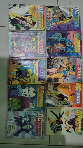 Pacote 10 quadrinhos DC 2000