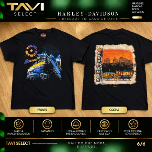 Camiseta Harley-Davidson Screamer - Made in USA