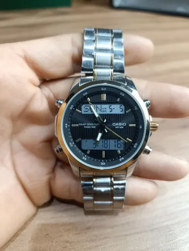 Casio Premium Anadigi Preto na Melhor Qualidade