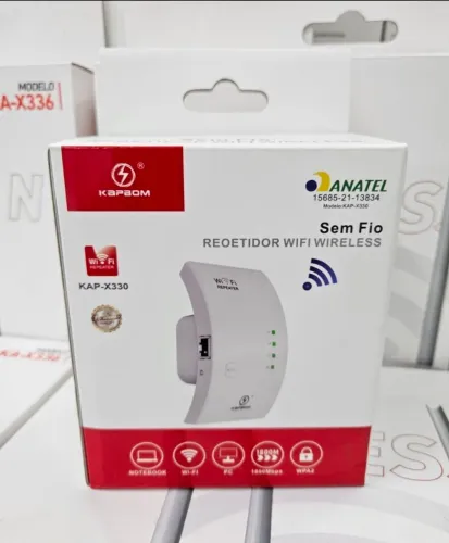 Repetidor de Sinal Wi-Fi.
