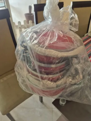 Jogo panelas em alumínio novo