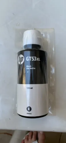 Tinta Original HP GT53XL Preta - 135 ml - Garrafa Lacrada