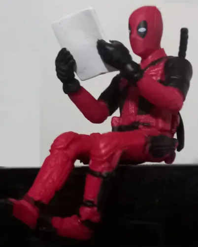 Miniatura Deadpool Marvel Action Figure 8,5 A 10cm