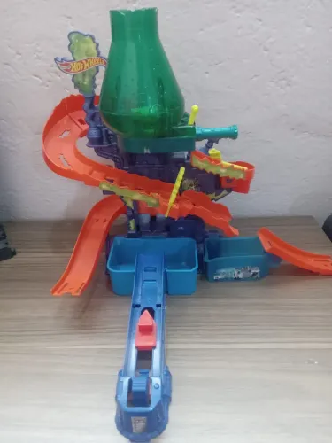 Pista Hot Wheels City Laboratório Científico