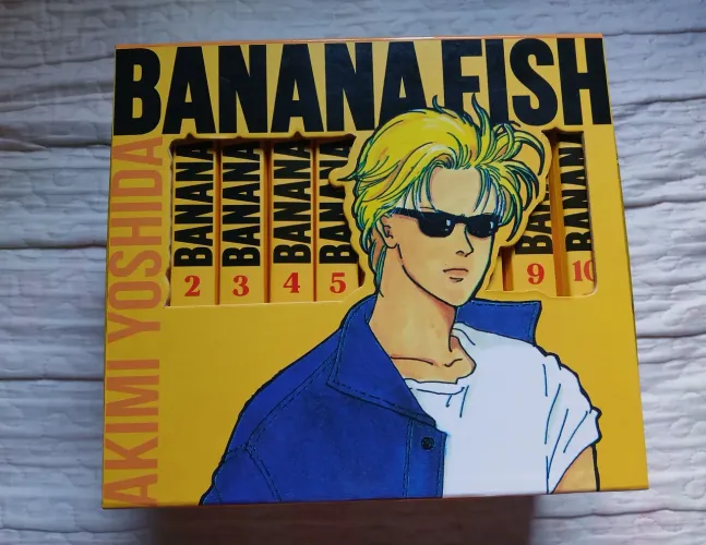Box Banana Fish completo + brindes e marcador