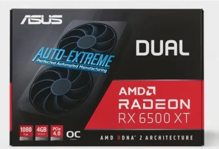 Placa de Vídeo RX 6500 XT 4GB - Excelente Estado - ACEITO OFERTAS