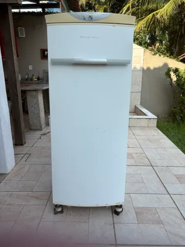 Freezer Vertical Brastemp Frost free 1 Porta - Gelando Perfeitamente - 110V 