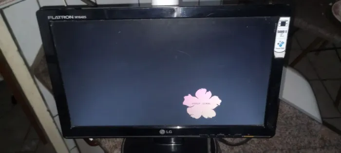 Monitor 14 LCD antigo 