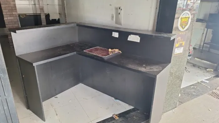 Balcão para bar, café, restaurante em MDF reforçado