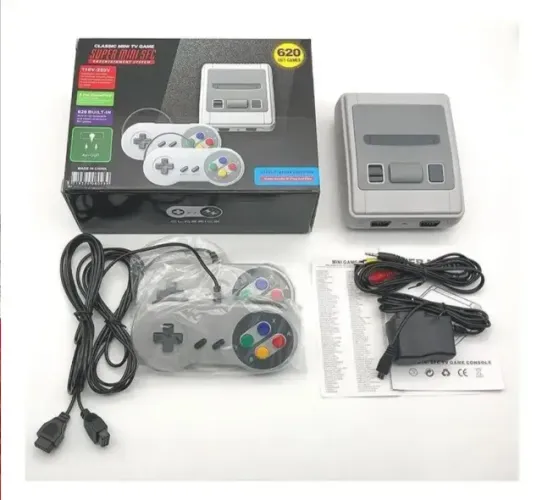 Jogos Retro Clássico Mini Videogame Arcade c/ 600+ Jogos 8 Bits Super Mario,Donkey Kong e+