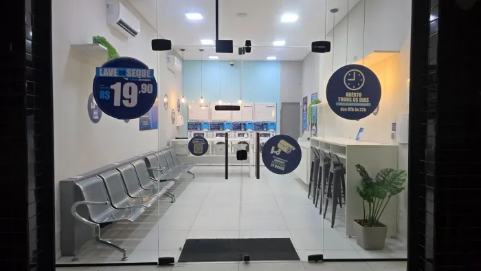 OPORTUNIDADE DE INVESTIMENTO: Lavanderia Self-Service em Pleno Funcionamento.