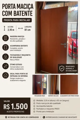 Porta Maciça 