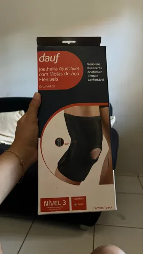 Joelheira Dauf Ajustável Mola Aço