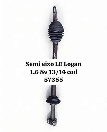 Semi eixo lado esquerdo Logan 1.6 8v