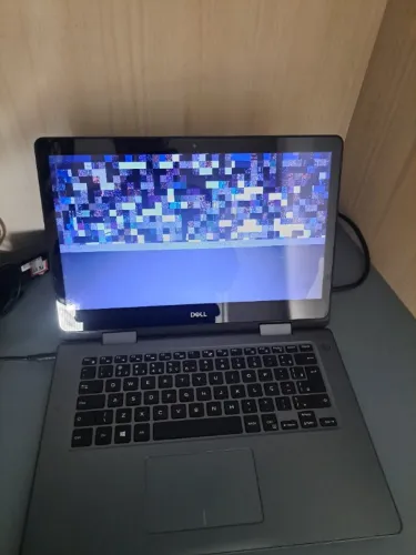 Notebook dell inspiron 14 2 em 1 com defeito