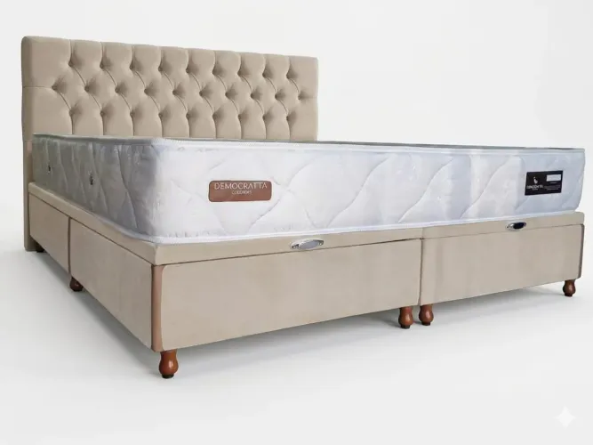 Conjunto semi ortopédico box bau