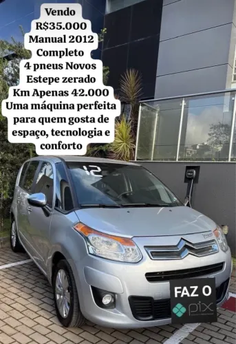 Citroen C3 Picasso Exclusive 1.6 Flex 16V 5P MEC 2012