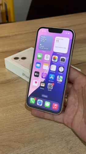 iPhone 13 128GB Rosa - Loja física! Com 3 meses de garantia! Até 18x no cartão 