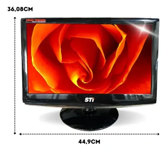 Monitor 19 Polegadas STi - Com Cabos