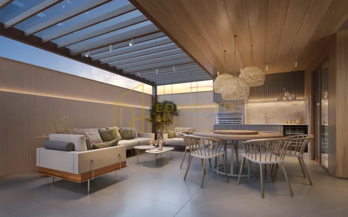 Apartamento Garden de alto padrão com 3 suítes em Jardim Camburi