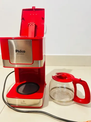 Cafeteira Philco Vermelha Ph16 127v inox