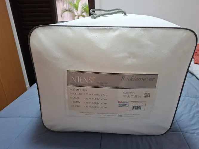 Pillow top para cama de casal padrão 