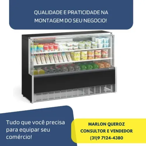 Balcão Refrigerado 1,75M 2 Placas Gelopar 110V