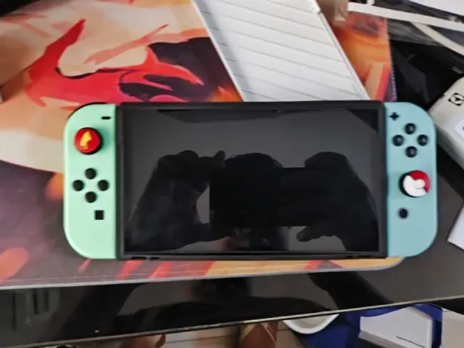 Nintendo Switch OLED com cartão de memória 256GB