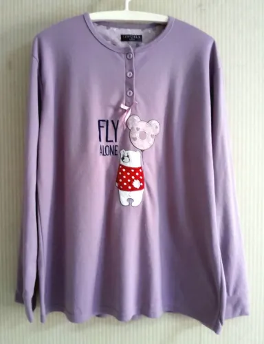 01 Camisa Moleton Roxa (Extra G) (R$ 50)