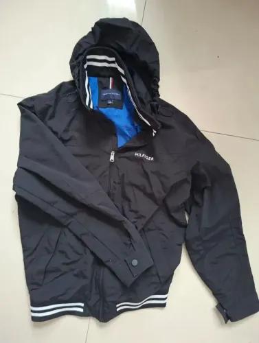 Jaqueta Corta-Vento Tommy Hilfiger Velejador Preta - Original