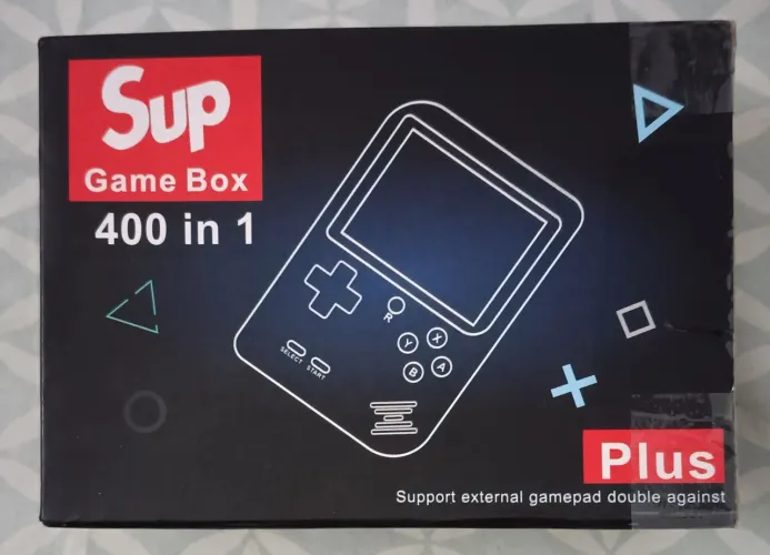 Mini Vídeo Game - Sup Game Box 400 in 1.(NOVO)