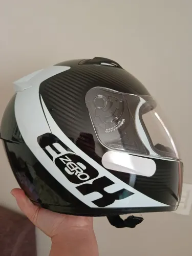 Capacete Ebf ZERO - loja - acompanha mochilinha de transporte e caixa