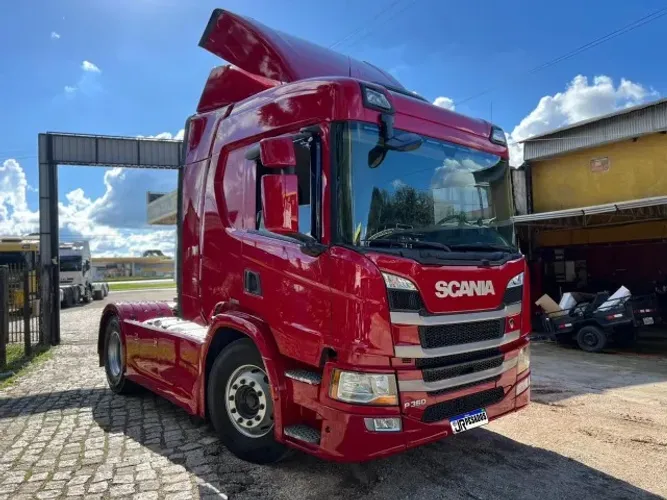 scania sc p360 cavalo toco 4x2 ano 2021 automatico ar condicionado digital