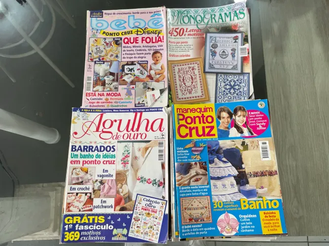 Lote Revistas de Ponto Cruz